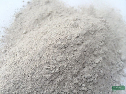 Глина Бело - голубая молотая, пакет 200 г