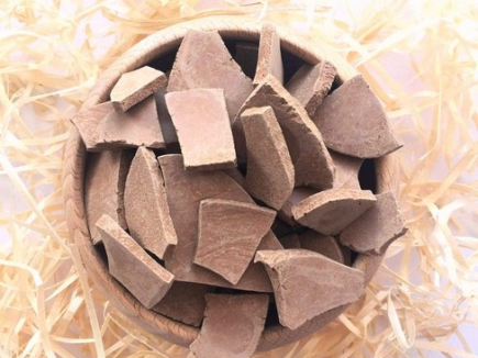 Глина Красная кусковая, пробник 100 г
