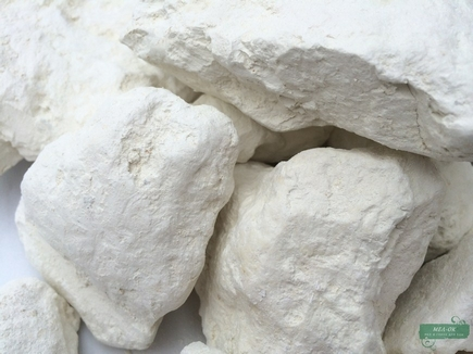 Глина Белая кусковая, пробник 100 г