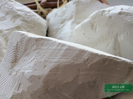 Мел «Каменка» кусковой, пакет 1 кг