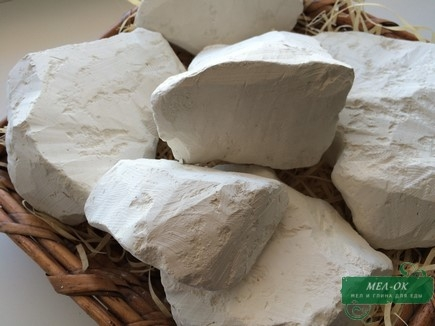 Мел «Каменка» кусковой, пакет 1 кг