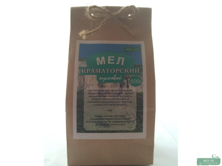 Мел Краматорский кусковой, пакет 500 г