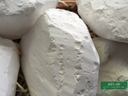 Мел Красный кусковой, пробник 100 г